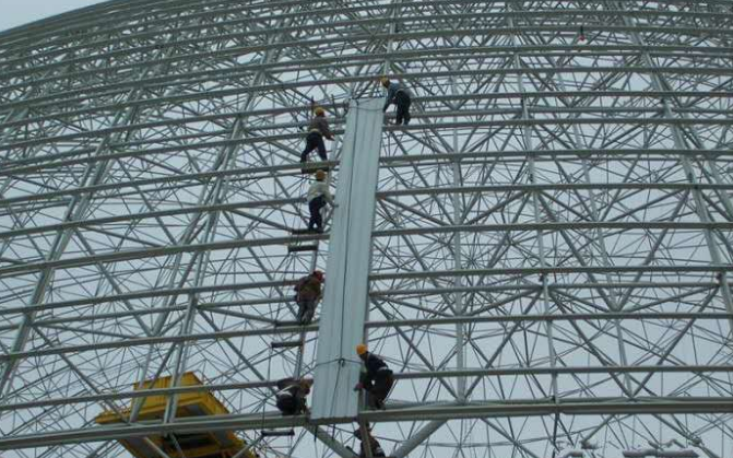 奎屯网架装配好以后应当留神哪八项验收事件